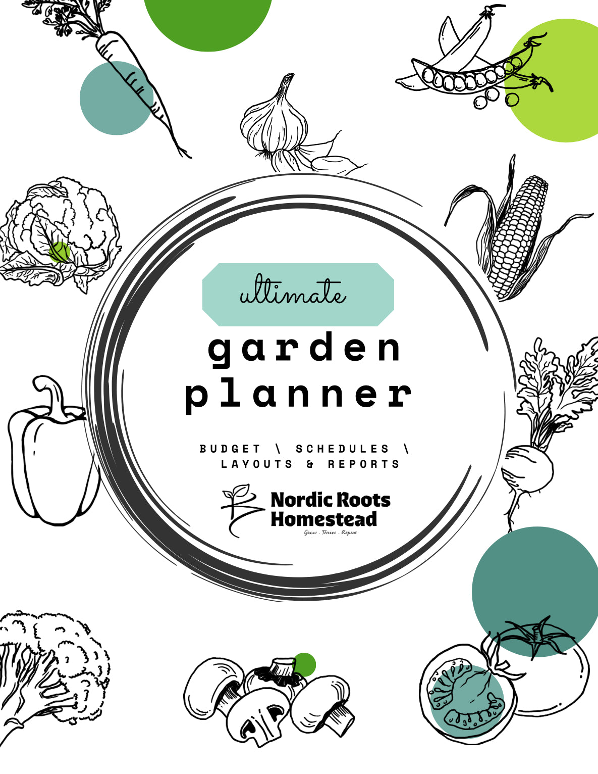 Ultimate Garden Planner Digital Journal